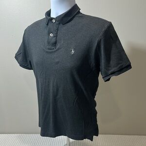 Polo by Ralph Lauren Black Polo Shirt Classic Design